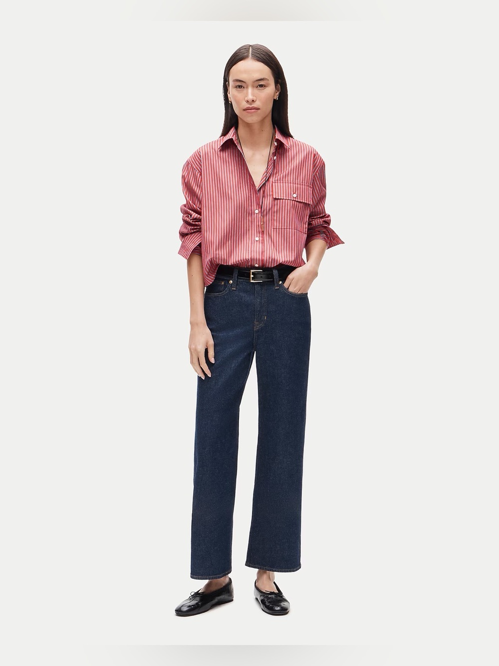 J.Crew Slim-wide jean in resin rinse